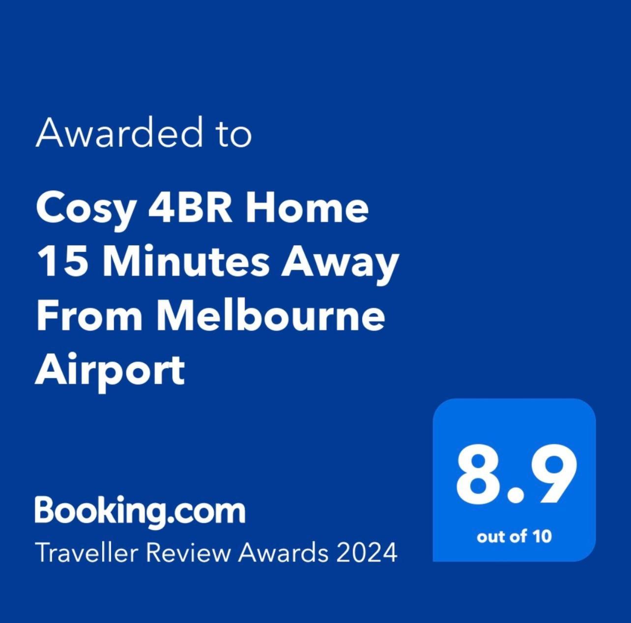 Cosy 4Br Home 15 Minutes Away From Melbourne Airport St Albans Екстериор снимка